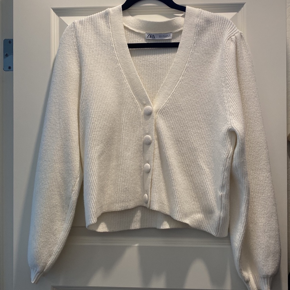 White Zara Sweater